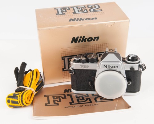 Nikon fe2 35mm film - nikon, camera