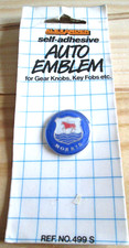 MORRIS Gear Knob or Key Fob Self Adhesive Emblem. Vintage and sealed.