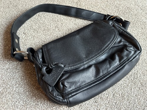 Domo real leather - domo-, black
