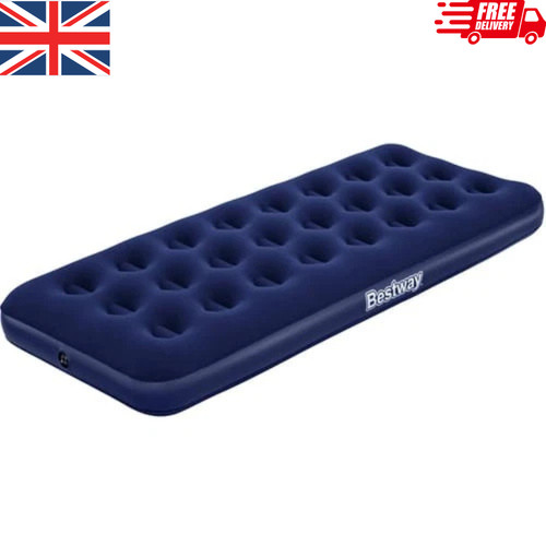 Single flocked camping - camping, airbed