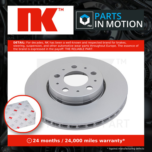 Brake discs pair - 2x,
