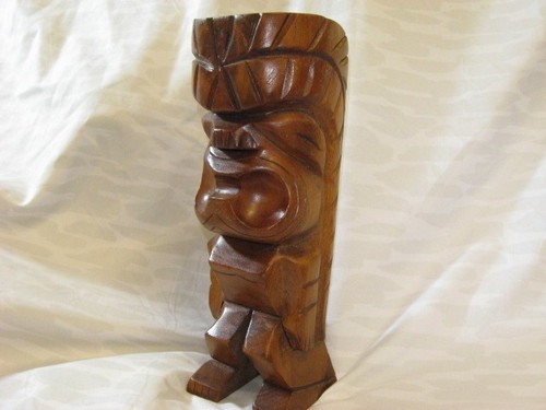 Vintage hand carved milo wood - milo,