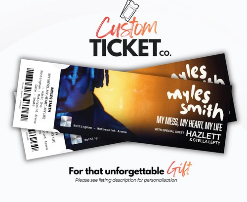 Myles smith concert ticket - concert,