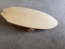 Deska Surf Wooden Balance Board, Improves Core Stability and Balance