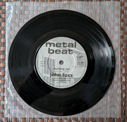 John foxx burning - burning, car