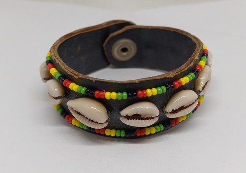 Rastafarian cowrie shell - rastafarian,