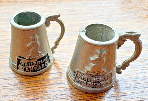 Pair whitbread tankard - whitbread,