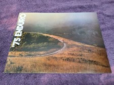Vtg 1975 YAMAHA ENDURO MOTORCYCLE SALES BROCHURE GT80B DT100 125 175 250 400 DT