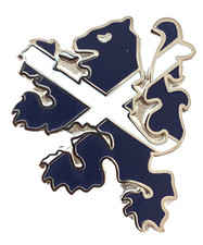 Scottish Saltire on Lion