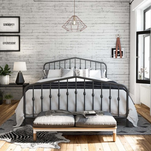 Bushwick king size bed frame - bed,