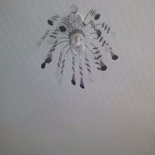 Ceiling Light Shades Pendant Purple/clearing tUK FREE POST