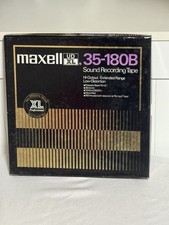MAXELL UD XL 35-180B 3600 Feet 10" Metal Reel - Used
