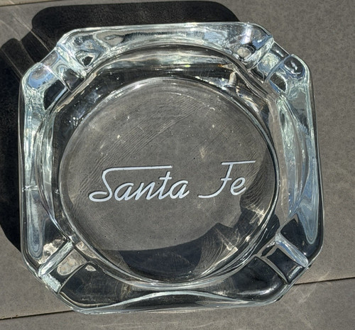 Vintage santa railroad - santa, fe