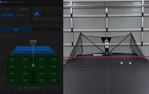 Table tennis robot - tennis,