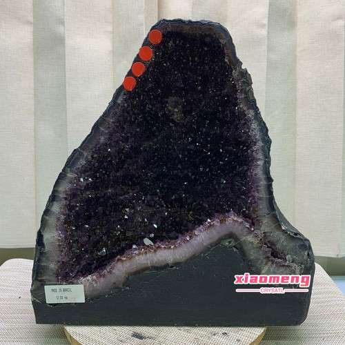 12lb natural amethyst geode - 12lb,