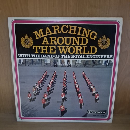 Marching around the world - marching, world,