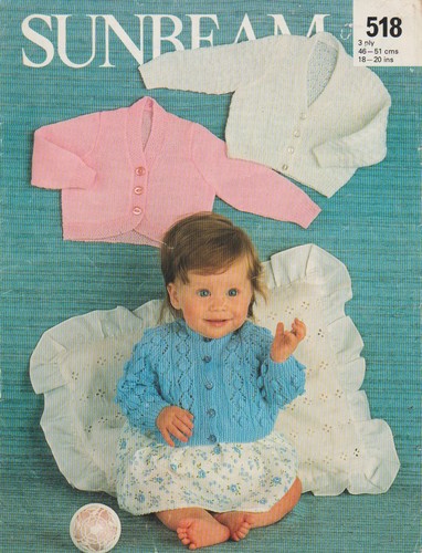 Sunbeam knitting pattern 518 - sunbeam,