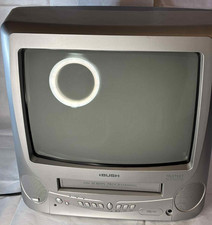 Bush BTV180TSIL/VA 14” CRT VHS Combi Video TV - No Remote - READ