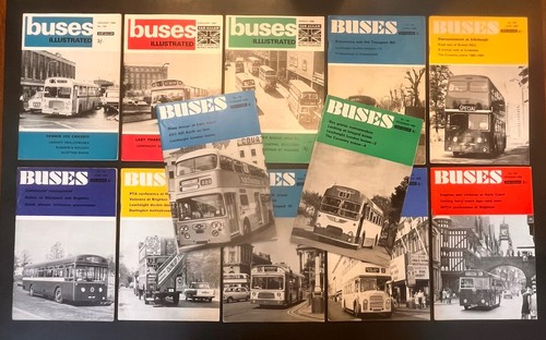 Complete year 1968 buses - complete,