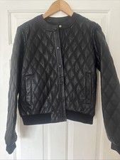 Reiss Ladies Black Quilted