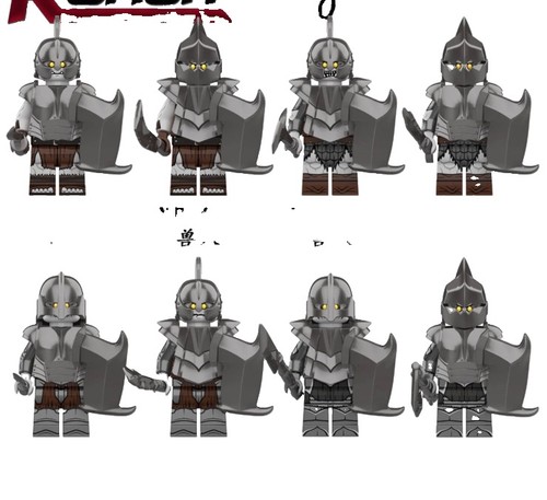 Set orc warriors - set, of