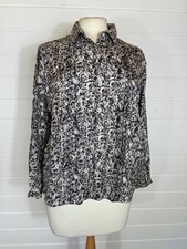 PATRA SILK SHIRT BLOUSE BLACK