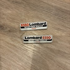 Esso Lombard Scottish Rally Pin Badges
