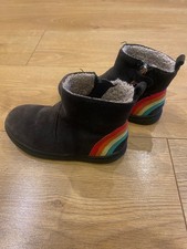 NEXT RAINBOW Suade GIRLS BOOTS