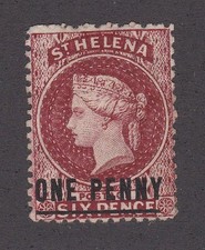 St Helena 1864 Unused Part Set