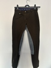 Derby House Ladies Jodhpurs Khaki/Blue – Size 26 Riding Breeches