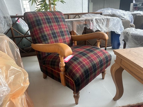 Wood bros clayton armchair - wood,