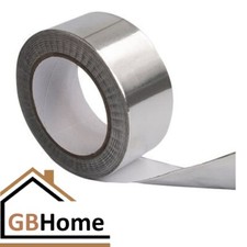 Aluminium Foil Tape 48mm x 45m Large Big Roll Self Adhesive 50 Micron