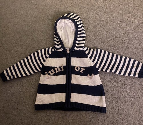 Baby cardigan with hood 6 - with, 3-6