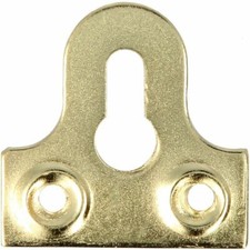 10 x BRASS MIRROR BRACKETS