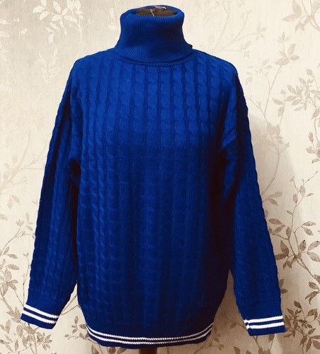 Women ladies knitted polo roll - knitted,