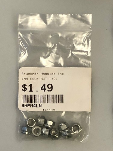 Bhp 4mm lock nut bhpm4ln - bhp, (10)