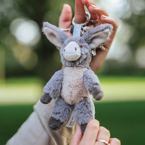 Wrendale donkey keyring - keyring, –