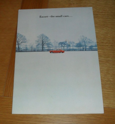 Ford escort brochure 1970 - escort,