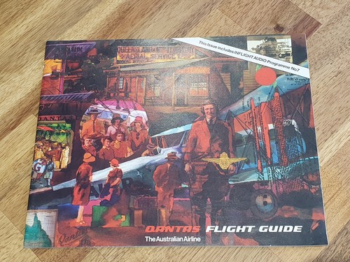 Qantas 1970s flight guide - qantas,