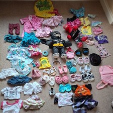 Build A Bear Bumper Bundle  - Bear, Dino And Clothes/accessories