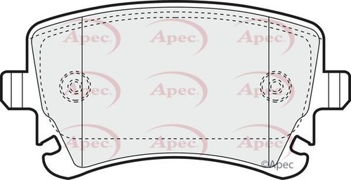 Apec rear brake pad - apec,