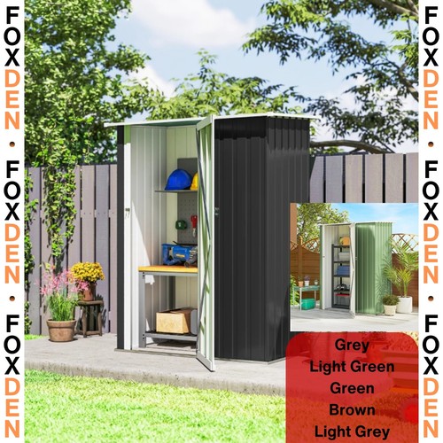 Metal garden storage shed - metal,