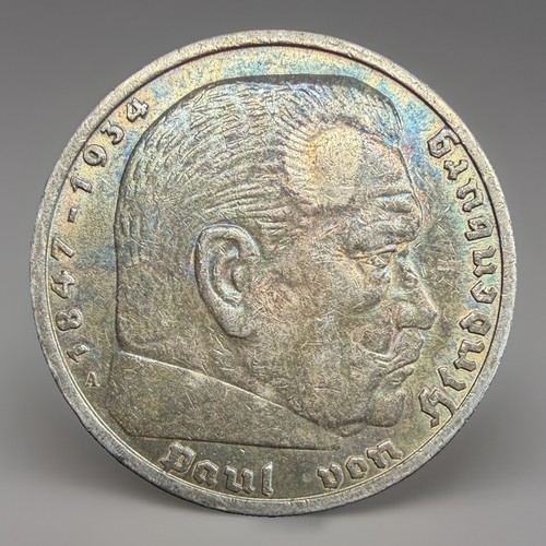 German reichsmark coins - 5, paul