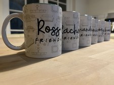 Friends TV Character Mugs Set