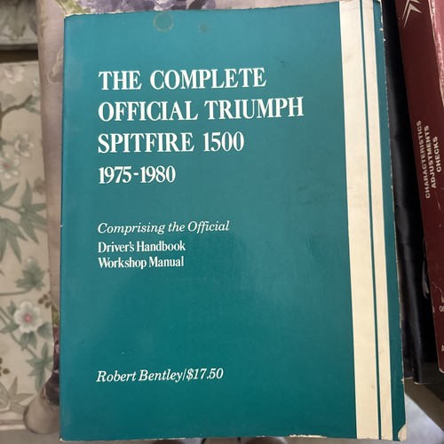 Spitfire triumph manual - spitfire,