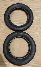 Welbike & Corgi tyres 12 & 1/2 x 2 & 1/4 new with Cord Balloon and WD markings