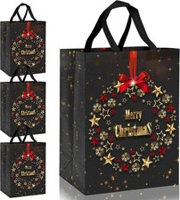 4 Christmas Gift Bags Extra