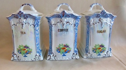 Lusterware iridescent set - set, 3