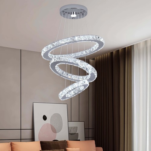 Crystal led chandelier - k9,