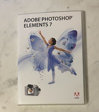 ADOBE PHOTOSHOP ELEMENTS 7 PC PHOTO EDITING SOFTWARE (Rare)